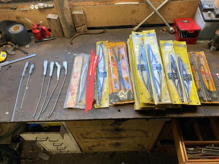 Ruitenwisserbladen verschillende types oltimer klassieker, Auto-onderdelen, Ruiten en Toebehoren, Oldtimer onderdelen, Nieuw, Ophalen of Verzenden