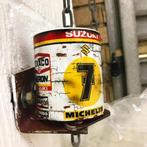 ✅ Barry Sheene Suzuki mok Vintage olie Moto GP Michelin, Verzamelen, Ophalen of Verzenden, Nieuw, Motoren