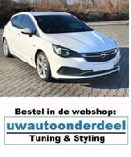 Maxton Spoiler Lip Splitter Voor Opel Astra K Opc Line, Verzenden