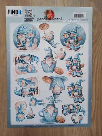 3D KERST knipvellen voor maar € 0,20 per stuk! deel 1 beschikbaar voor biedingen