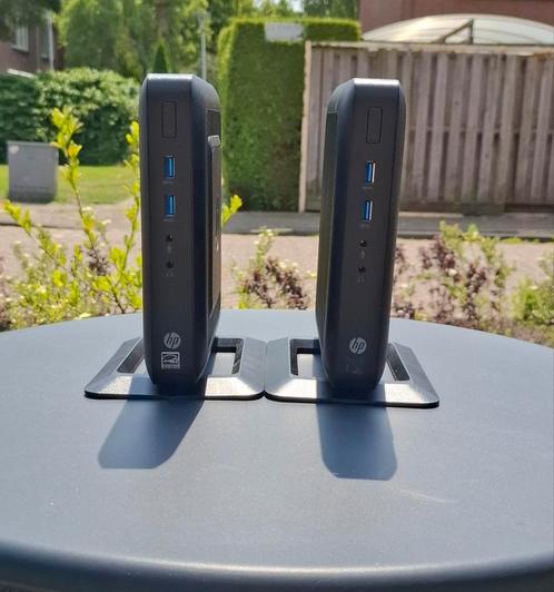 2x HP Thinclient T520 +bijbehorende stroomkabel, Computers en Software, Desktop Pc's, Zo goed als nieuw, 2 tot 3 Ghz, SSD, 4 GB