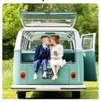 Vw T1 Samba bus.. TROUWBUSJE Met Chauffeur.  Gala's  Enz., Met chauffeur, Trouwauto