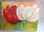Tulpen Olieverfschilderij, Ophalen