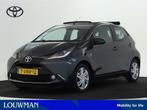 Toyota Aygo 1.0 VVT-i X-Wave | Cabriodak | Lichtmetalen velg, Auto's, Voorwielaandrijving, Stof, Gebruikt, Zwart
