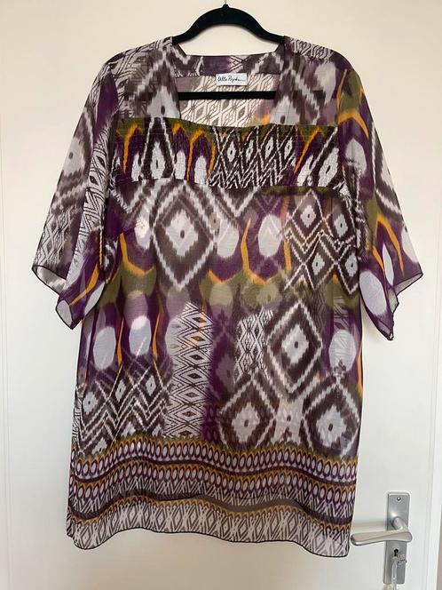 ULLA POPKEN luchtig zomer tuniek maat 46, Kleding | Dames, Grote Maten, Zo goed als nieuw, Blouse of Tuniek, Ophalen of Verzenden
