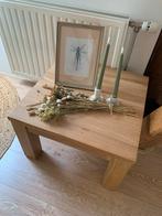 Eikenhouten (bijzet)tafeltje/salontafeltje - 60x60x40cm, Ophalen