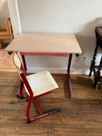 Schooltafel met Stoel, Ophalen, Gebruikt, Tafel(s) en Stoel(en)