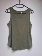 Mouwloos groene top H&M - maat XS 34, H&M, Ophalen of Verzenden, Zonder mouw, Maat 34 (XS) of kleiner