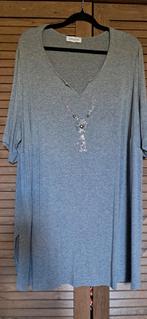 Prachtige tuniek van Chalou Maat 54, Kleding | Dames, Grote Maten, Ophalen of Verzenden, Zo goed als nieuw, Grijs, Blouse of Tuniek