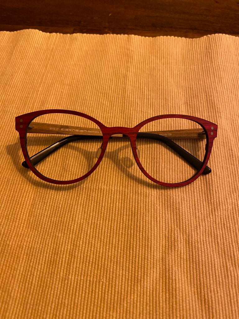 Eigensign Bril - Rode montuur, Overige merken, Nieuw, Ophalen of Verzenden, Rood