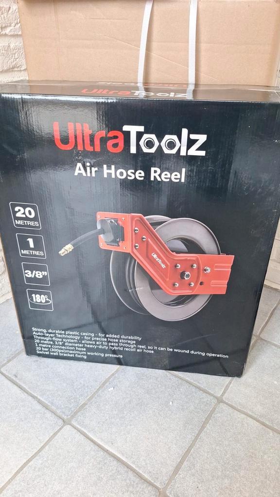 Ultra Toolz Luchtslanghaspel - Nieuw in doos, Auto-onderdelen, Accu's en Toebehoren, Universele onderdelen, Nieuw, Ophalen of Verzenden