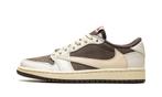 Jordan 1 Retro Low OG SP Travis Scott Reverse Mocha, Wit, Nieuw, Ophalen of Verzenden, Sneakers of Gympen