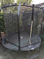 Salta trampoline 213cm met net, ladder en hoes, Gebruikt, Ophalen of Verzenden