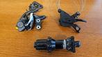 Shimano XTR  derailleur 10 / 11 sp +shifter + achternaaf, Gebruikt, Ophalen of Verzenden, Algemeen, Derailleur of Ketting