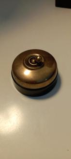oud koperen lichtschakelaar, Antiek en Kunst, Antiek | Koper en Brons, Ophalen of Verzenden, Koper