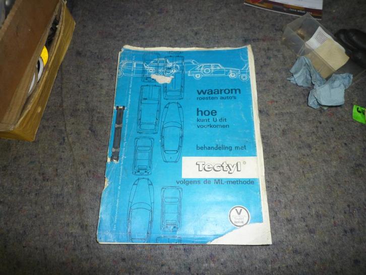 Tectyl boek met boorplannen voor alle modellen, Auto diversen, Handleidingen en Instructieboekjes, Ophalen of Verzenden
