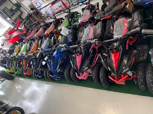 Nieuwe elektrische of benzine kinder quad of crossmotor, Kinderen en Baby's, Speelgoed | Buiten | Accuvoertuigen, Nieuw, Ophalen