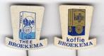 2 speldjes BROEKEMA KOFFIE THEE (A5), Verzenden, Zo goed als nieuw, Overige onderwerpen