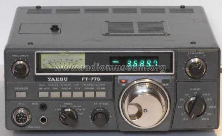 YAESU FT77S top radio zonder gebreken met fm  en 11 meter, Telecommunicatie, Zenders en Ontvangers, Zo goed als nieuw, Zender en Ontvanger