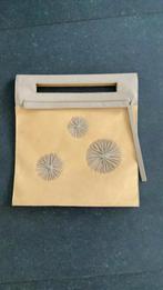 Handtasje van Lancel, 28x30 cm, Sieraden, Tassen en Uiterlijk, Ophalen, Gebruikt, Geel, Avondtasje