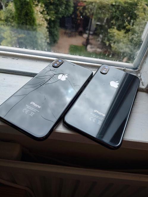 2× iPhone X - defect, Telecommunicatie, Mobiele telefoons | Apple iPhone, Niet werkend, iPhone X, Grijs, Ophalen of Verzenden