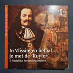 Mapje met 5 penningen De Ruyter 2007, Postzegels en Munten, Penningen en Medailles, Verzenden, Overige materialen, Nederland