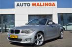 BMW 1 Serie Cabrio 118i High Executive Xenon | Leer | Stoelv, 1-Serie, Euro 5, Zwart, Cabriolet