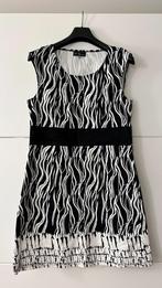 Vila Joy zwart-wit mouwloos kleed, Zwart, Maat 46/48 (XL) of groter, Ophalen of Verzenden, Zo goed als nieuw