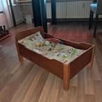 Houten bed. Voor pop of huisdier., Antiek en Kunst, Antiek | Meubels | Kasten, Ophalen