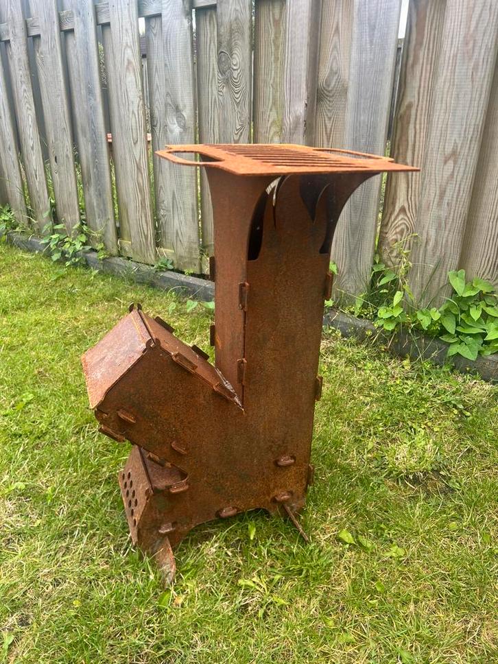 Rocket stove, Tuin en Terras, Tuinhaarden, Nieuw, Ophalen