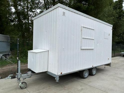 De Schans snelverkeer tandemasser schaftwagen 400x200CM, Doe-het-zelf en Verbouw, Bouwketen en Schaftketen, Gebruikt, Ophalen