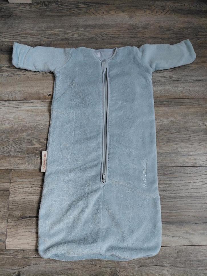 Puckababy newborn bag, teddy Sky, nette staat, Kinderen en Baby's, Dekens, Slaapzakjes en Inbakerproducten, Zo goed als nieuw