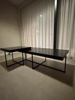 AANGEBODEN RICHMOND SALON TAFEL, Huis en Inrichting, Tafels | Eettafels, Gebruikt, 100 tot 150 cm, Eikenhout, Rechthoekig