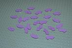 L638 Tegels gebogen 2x2 medium lavender 25 st., Ophalen of Verzenden, Nieuw, Losse stenen, Lego