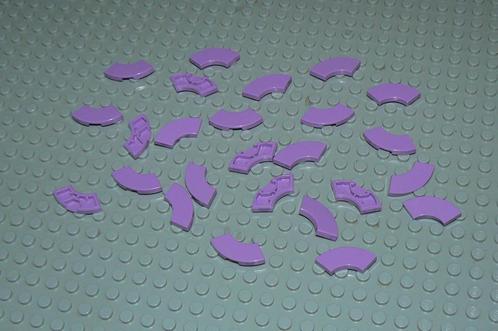 L638 Tegels gebogen 2x2 medium lavender 25 st., Kinderen en Baby's, Speelgoed | Duplo en Lego, Nieuw, Lego, Losse stenen, Ophalen of Verzenden
