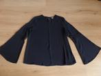 Blouse / tuniek maat 42 donkerblauw okselbreedte 56 cm, Ophalen of Verzenden, Zo goed als nieuw, Maat 42/44 (L), Blauw