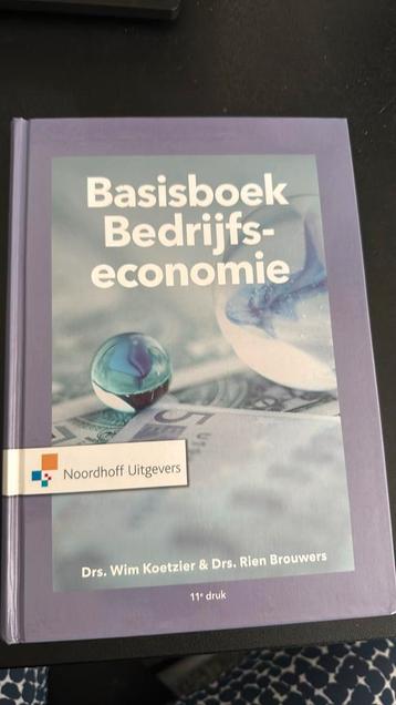Wim Koetzier - Basisboek Bedrijfseconomie beschikbaar voor biedingen