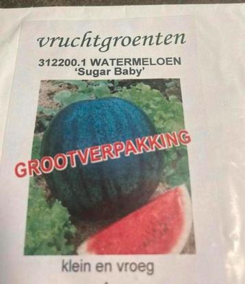 Watermeloen zaden sugar baby beschikbaar voor biedingen