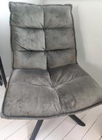 Draaifauteuil Clay, groen, Leen Bakker, draaistoel, ZGAN, Huis en Inrichting, Stoelen, Ophalen, Zo goed als nieuw, Metaal