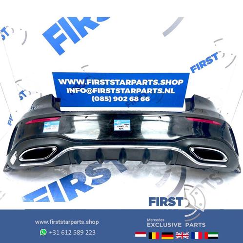 W177 A KLASSE AMG ACHTERBUMPER COMPLEET ZWART WIT GRIJS Merc, Auto-onderdelen, Carrosserie en Plaatwerk, Bumper, Mercedes-Benz