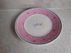 Bord 21 cm. Roze Hartjes Lief Lifestyle, Ophalen of Verzenden, Zo goed als nieuw, Bord(en), Overige stijlen