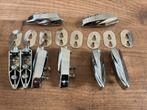 Vintage Premier snare/tom Speedboat Lugs, set van 8 stuks, Gebruikt, Engeland, Ophalen of Verzenden, Nvt