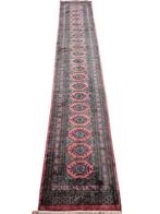 Handgeknoopt Perzisch wol tapijt Jaldar loper Pink 75x410cm, Huis en Inrichting, Stoffering | Tapijten en Kleden, 200 cm of meer