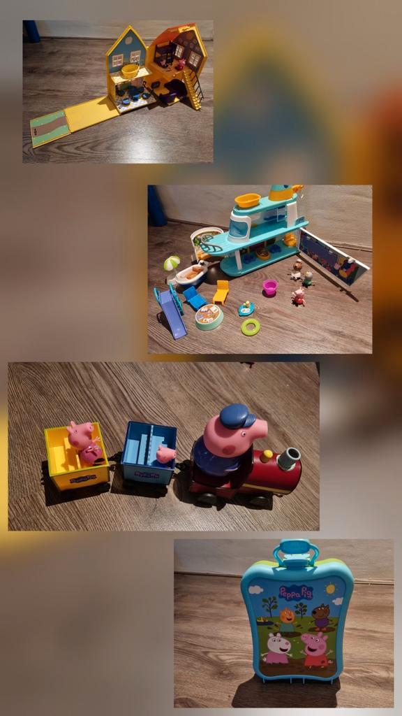 Peppa Pig Speelgoed Set, Kinderen en Baby's, Speelgoed | Playmobil, Gebruikt, Complete set, Ophalen