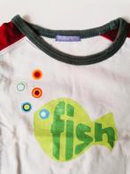Hema T-shirt met vrolijke opdruk met “fish”/vis, maat 86/92, Gebruikt, Jongetje of Meisje, Ophalen of Verzenden, Hema