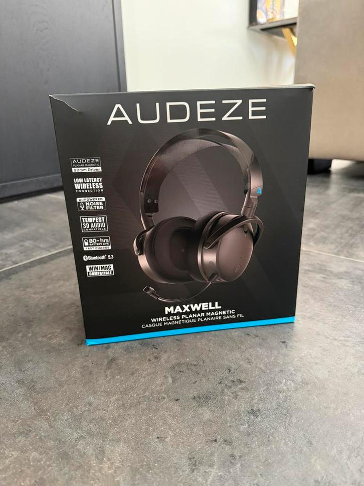 Audeze Maxwell PS5/PC – NIEUW in doos + factuur, Computers en Software, Headsets, Zo goed als nieuw, Ophalen of Verzenden