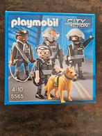 Playmobil city action 5565 politie met politiehond: nieuw!, Ophalen of Verzenden, Nieuw