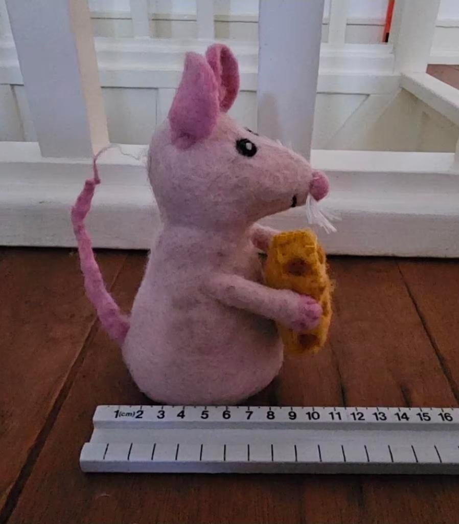 Vilten "Muis" eierwarm houder- 15 cm- verzend ook, Huis en Inrichting, Keuken | Keukenbenodigdheden, Zo goed als nieuw, Ophalen