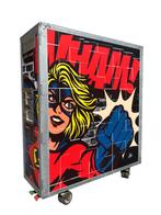 Noboringo "Wham" full size vliegtuig trolley Pop Art CeeVee, Ophalen, Zo goed als nieuw, Overige typen