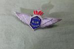 stewardess speld KLM - Luchtvaart - KLM broche, Antiek en Kunst, Curiosa en Brocante, Ophalen of Verzenden